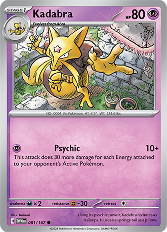 081/167 - Kadabra