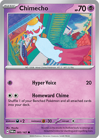 085/167 - Chimecho