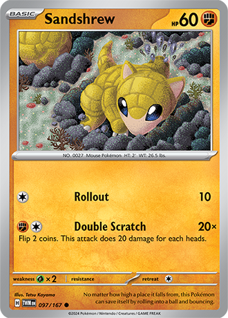 097/167 - Sandshrew