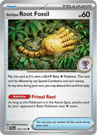 130/142 - Antique Root Fossil