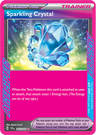142/142 - Sparkling Crystal (ACE SPEC)