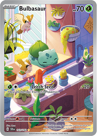 143/142 - Bulbasaur (Illustration Rare)