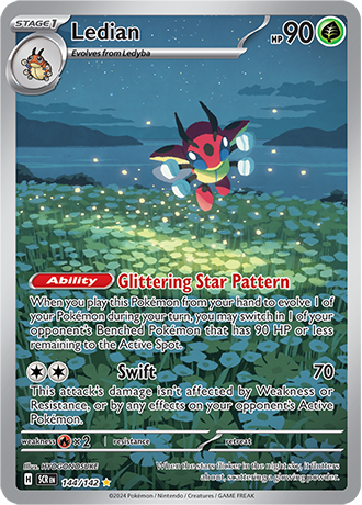 144/142 - Ledian (Illustration Rare)