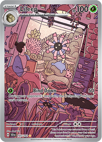145/142 - Lileep (Illustration Rare)