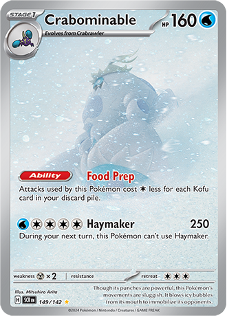 149/142 - Crabominable (Illustration Rare)