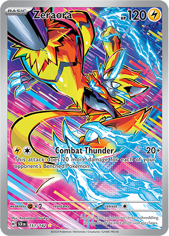 151/142 - Zeraora (Illustration Rare)