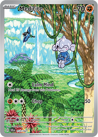 153/142 - Meditite (Illustration Rare)