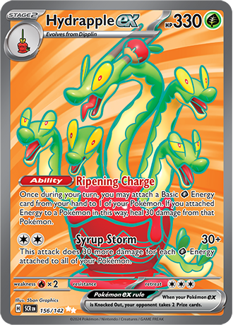 156/142 - Hydrapple Ex (Illustration Rare) (Copy)