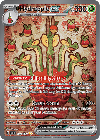 167/142 - Hydrapple Ex (Special Illustration Rare)