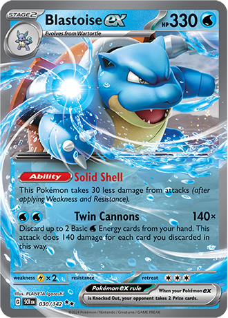 030/142 - Blastoise Ex