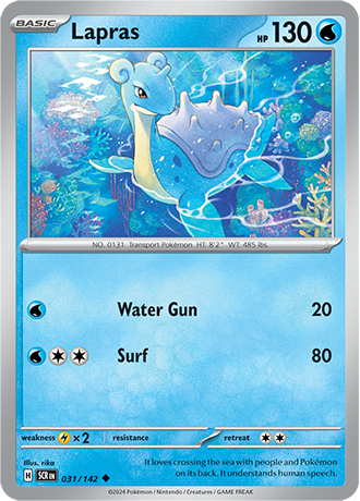 031/142 - Lapras