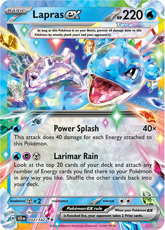 032/142 - Lapras Ex
