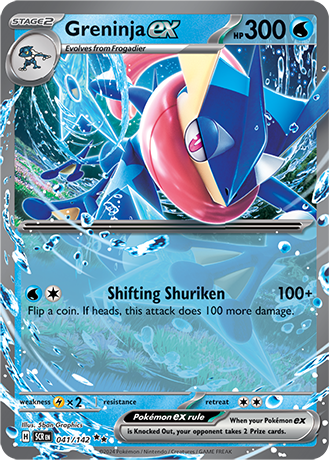 041/142 - Greninja Ex