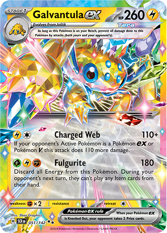 051/142 - Galvantula Ex