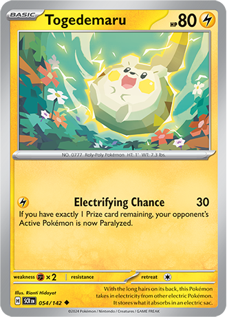 054/142 - Togedemaru