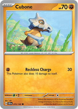 072/142 - Cubone