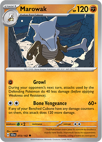 073/142 - Marowak