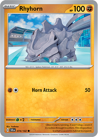 074/142 - Rhyhorn