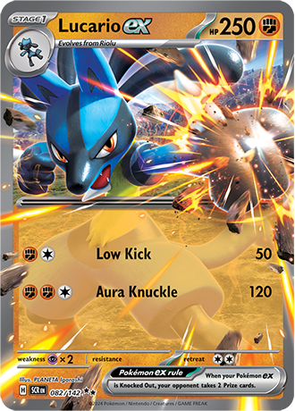 082/142 - Lucario Ex