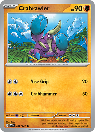 087/142 - Crabrawler