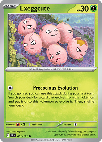 001/191 - Exeggcute