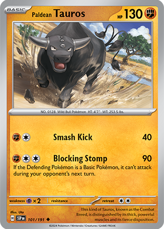101/191 - Paldean Tauros