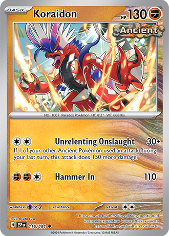 116/191 - Koraidon