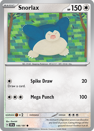144/191 - Snorlax