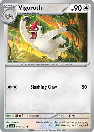 146/191 - Vigoroth