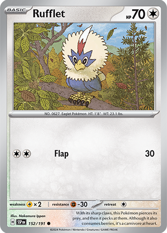 152/191 - Rufflet