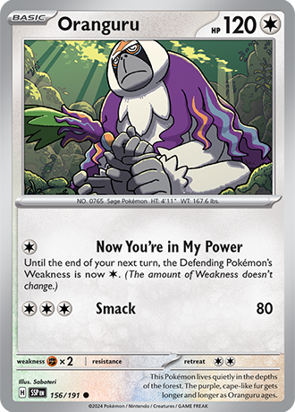 156/191 - Oranguru