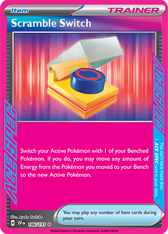 186/191 - Scramble Switch (ACE SPEC)