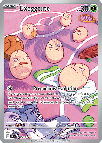 192/191 - Exeggcute (Illustration Rare)