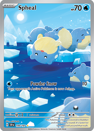 199/191 - Spheal (Illustration Rare)