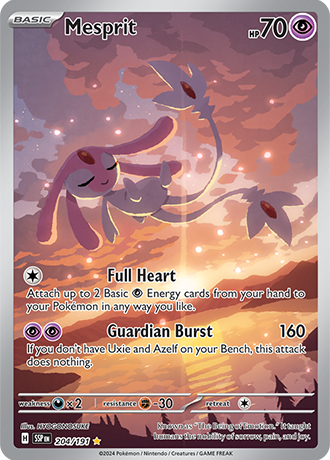 204/191 - Mesprit (Illustration Rare)