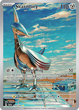 209/191 - Skarmory (Illustration Rare)
