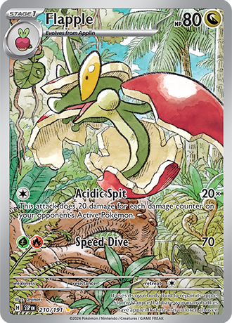 210/191 - Flapple (Illustration Rare)