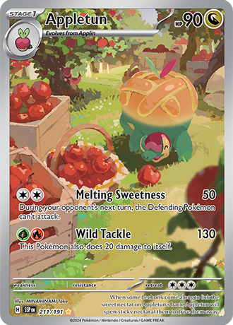 211/191 - Appletun (Illustration Rare)