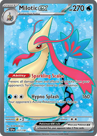 217/191 - Milotic Ex (Ultra Rare)