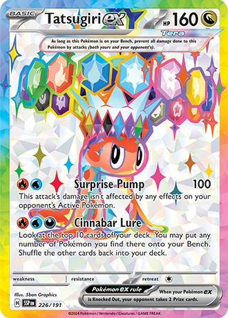 226/191 - Tatsugiri Ex (Ultra Rare)