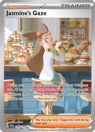 245/191 - Jasmine's Gaze (Special Illustration Rare)