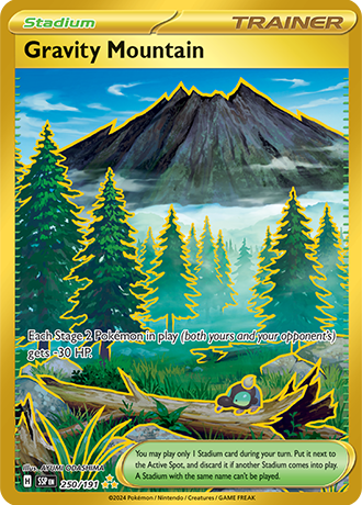 250/191 - Gravity Mountain (Hyper Rare)