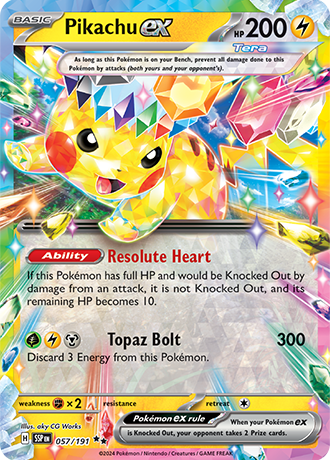 057/191 - Pikachu Ex