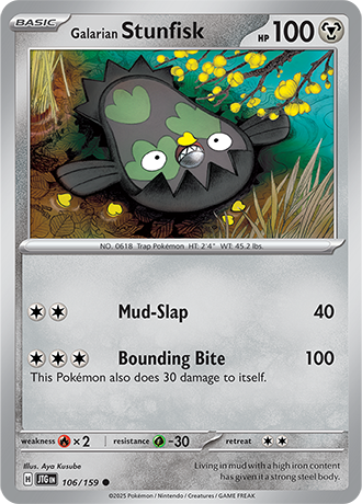 106/159 - Galarian Stunfisk