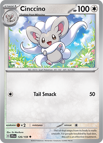 126/159 - Cinccino