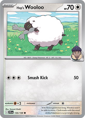 135/159 - Hop's Wooloo