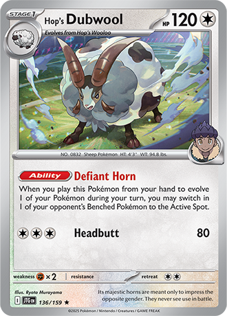 136/159 - Hop's Dubwool