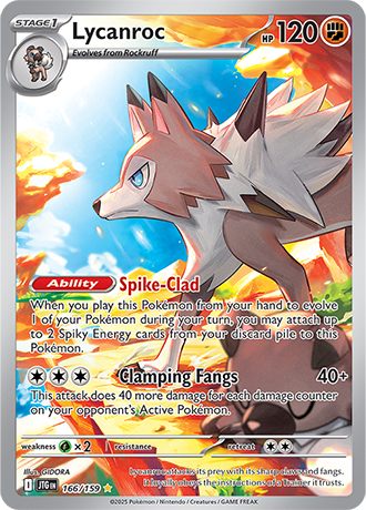 166/159 - Lycanroc (Illustration Rare)