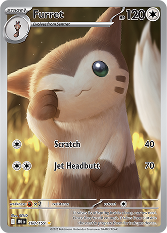 168/159 - Furret (Illustration Rare)