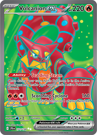 171/159 - Volcanion Ex (Ultra Rare)